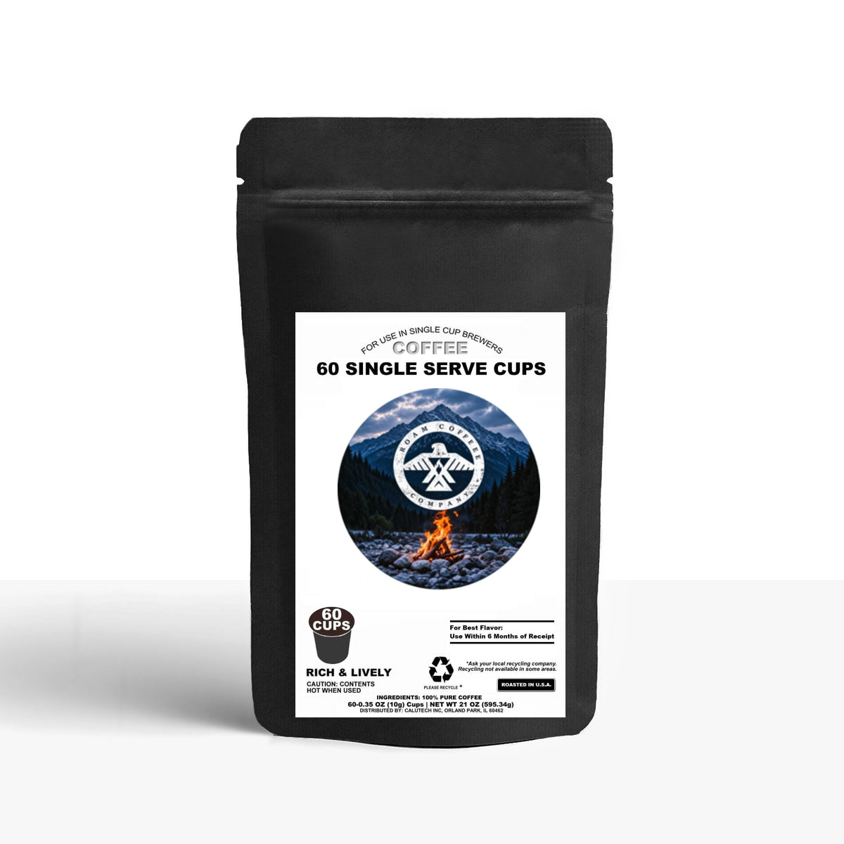 60 Pack Single Serve Coffee Capsules