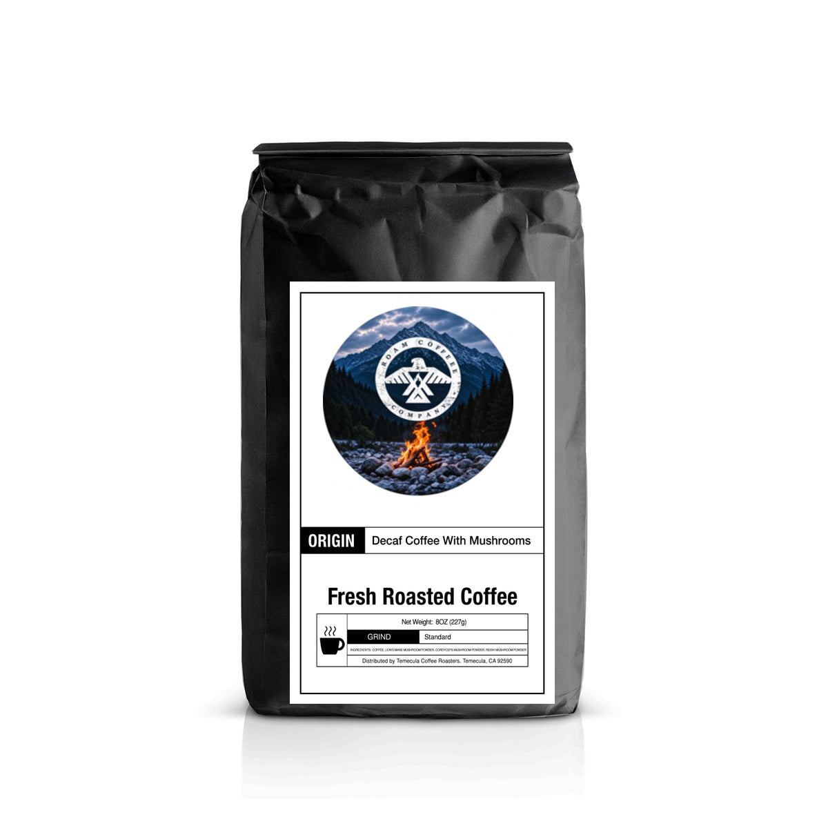 Decaf Coffee With Mushrooms